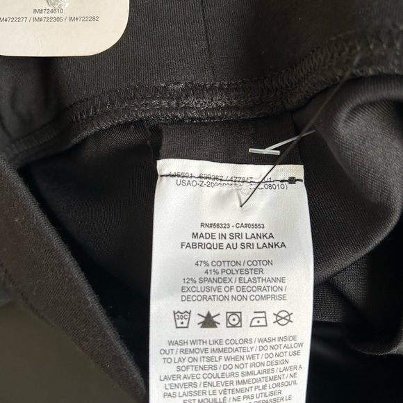 Nike Just do it High Waisted Black Leggings Size S - Picture 9 of 9